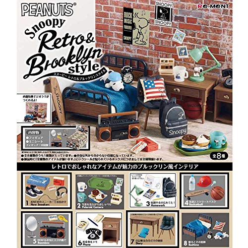 Snoopy　Retro & Brooklyn style Peanuts Snoopy Retro & Brooklyn Style Complete Set Miniature